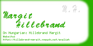 margit hillebrand business card